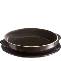 Emile Henry Tarte Tatin set Ø 28 cm zwart