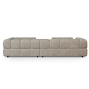 Hoekbank Sofia - Beige Rechts
