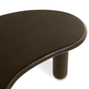Salontafel Rondo - 110cm Donkerbruin