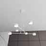 MODUS 6-lichts hanglamp - Wit hanglamp met lampenkap - bestellen bij Mooier Thuis