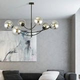 HUNTER 6-lichts hanglamp - Smoked glas - afbeelding 2