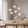 RITUAL 6-lichts hanglamp - Wit glas hanglamp met lampenkap - bestellen bij Mooier Thuis