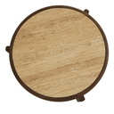 Salontafel Bora - Ø75cm Bruin