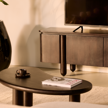 TV-Meubel Rondo - 175cm Donkerbruin