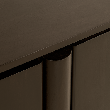 Wandkast Rondo - 150cm Donkerbruin