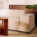 3-Zits Bank Lara - Stof Beige