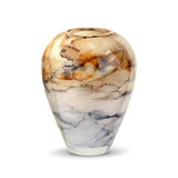 Terroso Vaas Zand - Marmerglas - 27 cm