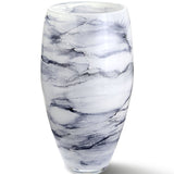 Terroso Vaas Arctic - Marmerglas - 38 cm