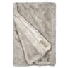 Winterhome luxe kunstbont deken Iberianwolf plaid/deken - beige - Mooier Thuis