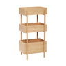Stack open rek naturel - naturel en bruin - Mooier Thuis