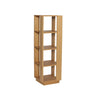 Merge plankenrek naturel open kast - naturel en bruin - Mooier Thuis