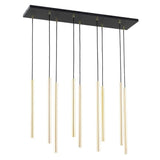 SELTZER 9-lichts hanglamp - Goud buizen - Mooier Thuis
