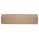 Hoekbank Laila - Stof Taupe Rechts