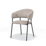 Eetkamerstoel Liam - Stof Naturel - naturel en beige - Mooier Thuis