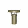 BringMe Draagbare Lamp Metallic Donkergroen tafellamp draadloos - 25 cm breed - Mooier Thuis