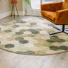 Amado 6444 vloerkleed - groen en wit - Mooier Thuis