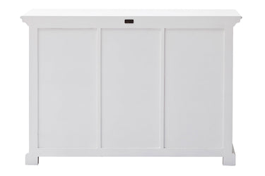 Halifax Buffetkast met 2 rotan manden 124 cm | Wit - afbeelding 34