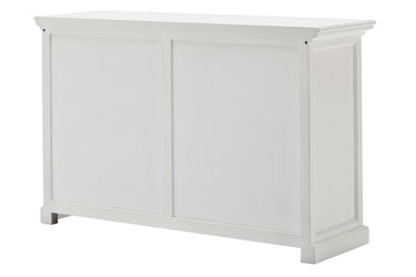 Halifax Buffetkast met schuifdeuren 125 cm | Wit - afbeelding 10