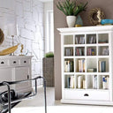 Halifax Buffetkast met schuifdeuren 125 cm | Wit - afbeelding 6