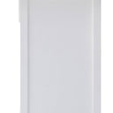 Halifax Contrast Buffetkast met schuifdeuren 124 cm | Wit/Zwart - afbeelding 16
