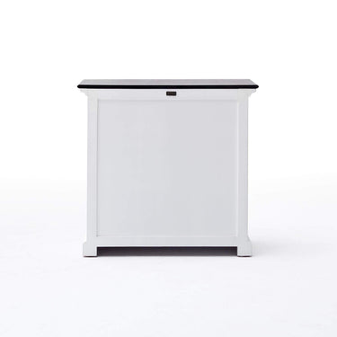 Halifax Contrast Dressoir 90 cm | Wit/Zwart - afbeelding 9