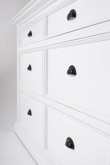 Halifax Commode 145 cm met 6 lades | Wit - afbeelding 9