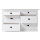 Halifax Commode 145 cm met 6 lades | Wit - afbeelding 12