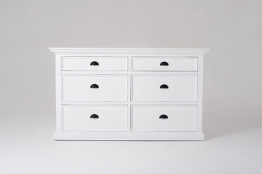 Halifax Commode 145 cm met 6 lades | Wit - afbeelding 17