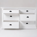 Halifax Commode 145 cm met 6 lades | Wit - afbeelding 18