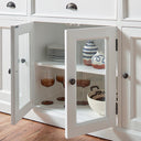 Halifax Dressoir met 4 deuren en 3 lades | Wit - afbeelding 3
