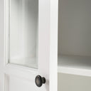 Halifax Contrast Dressoir met 6 glazen deuren 200 cm | Wit/Zwart - afbeelding 6