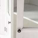 Halifax Contrast Dressoir met 6 glazen deuren 200 cm | Wit/Zwart - afbeelding 8