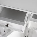 Provence Dressoir 180 cm met 5 deuren | Wit - afbeelding 4