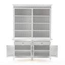 NovaSolo Skansen Boekenkast met Opzetkast 160 cm | Wit