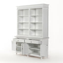 Skansen Boekenkast met Opzetkast 160 cm | Wit - afbeelding 2