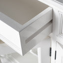 Halifax Buffetkast met glazen deuren 145 cm | Wit - afbeelding 10