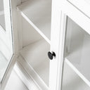 Halifax Buffetkast met glazen deuren 145 cm | Wit - afbeelding 8