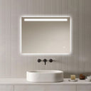 Badkamerspiegel Ambi 120×60 cm met dimbare LED en anticondens