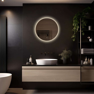 Badkamerspiegel Lena 60×60 cm met dimbare LED en anticondens