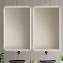 Badkamerspiegel Livorno 100×60 cm met dimbare LED en anticondens