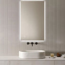 Badkamerspiegel Livorno 100×60 cm met dimbare LED en anticondens