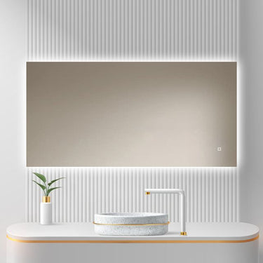 Badkamerspiegel Livorno 120×60 cm met dimbare LED en anticondens