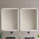 Badkamerspiegel Livorno 80×60 cm met dimbare LED en anticondens