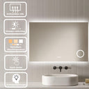 Badkamerspiegel Lorina 120×80 cm met dimbare LED en anticondens