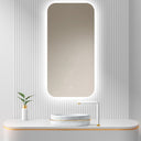 Badkamerspiegel Moderna 50×100 cm met dimbare LED en anticondens