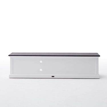 Halifax Contrast Tv-meubel 180 cm | Wit/Zwart - afbeelding 11