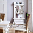 Provence Kapstok met 2 lades | Wit - afbeelding 3