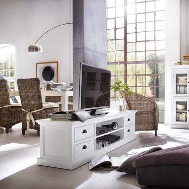 NovaSolo Halifax Tv-meubel 4 lades 180 cm | Wit