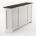 Halifax Contrast Buffetkast 140 cm | Wit/Zwart - afbeelding 7