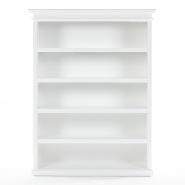 Halifax Boekenkast met 5 planken 150 cm | Wit - Mooier Thuis